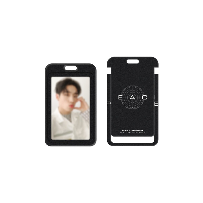 P1Harmony LIVE TOUR [P1ustage H : PEACE] OFFICIAL MD_ HARD PHOTO CARD HOLDER